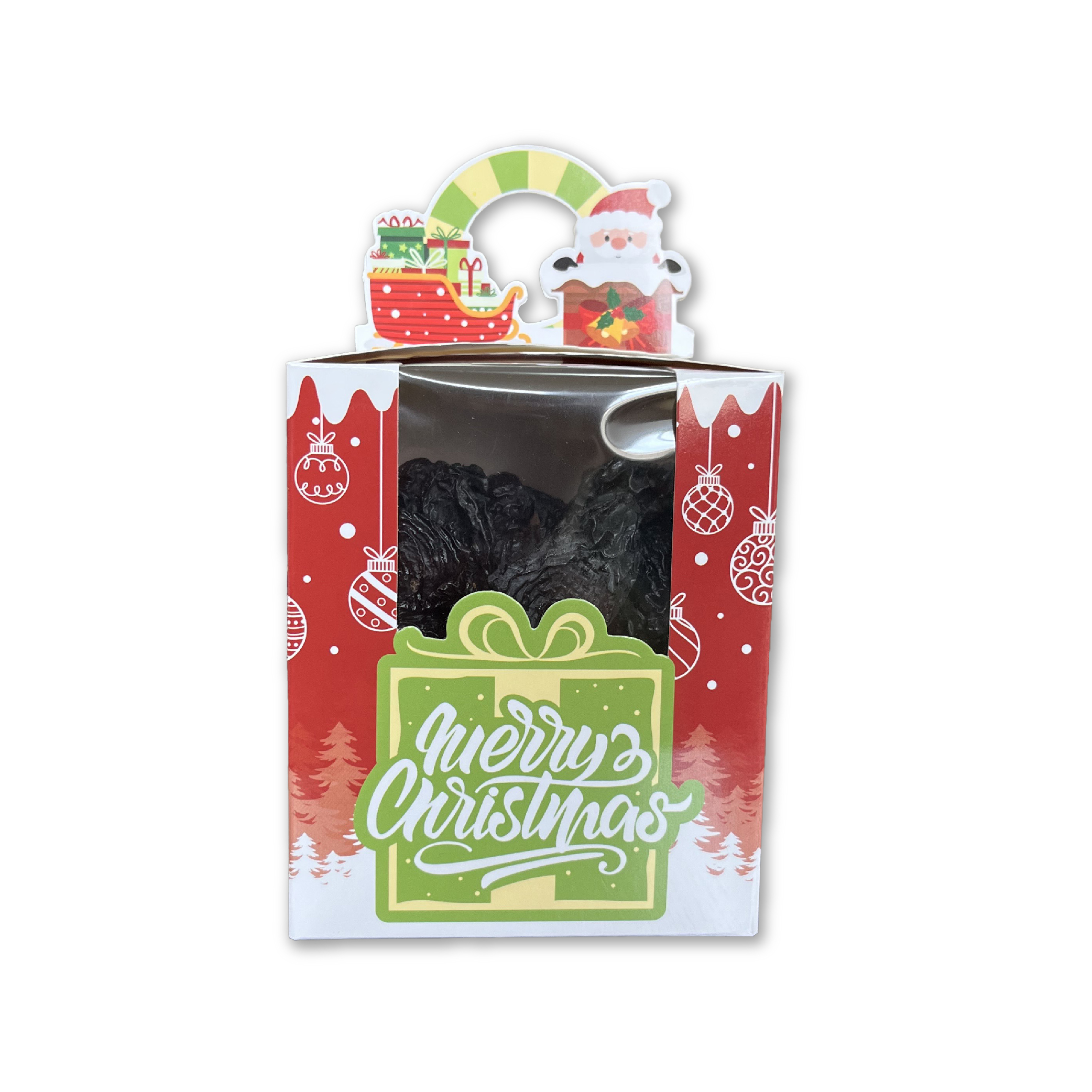 ქლიავის ჩირი საახალწლო შეფუთვით